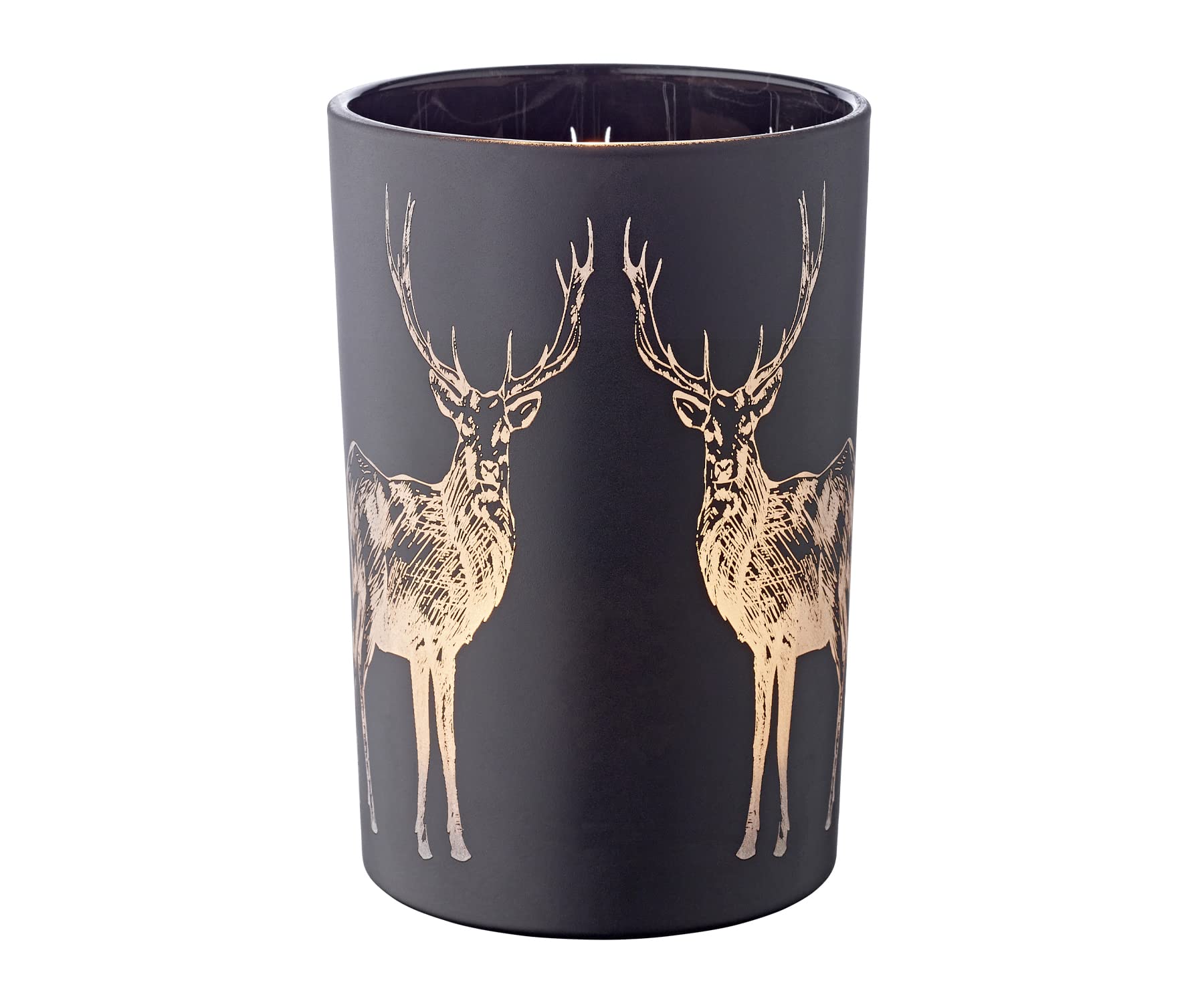 edzard-fancy-tiu-teelichtglas-2er-set-hirsch-matt-schwarz-8-cm image 7