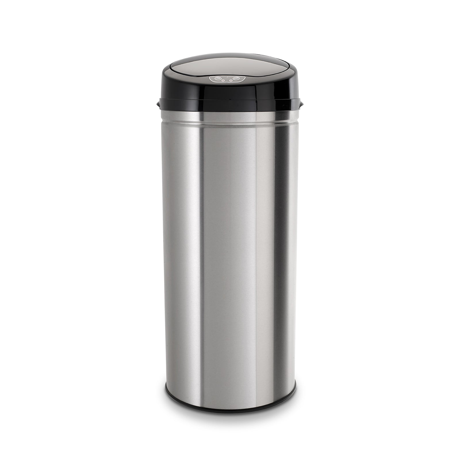 echtwerk-abfalleimer-42l-sensor-edelstahl-silber image 1