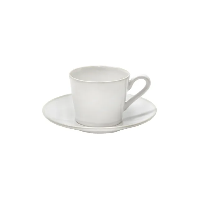 costa-nova-beja-teetasse-mit-untertasse-wei-creme image 1