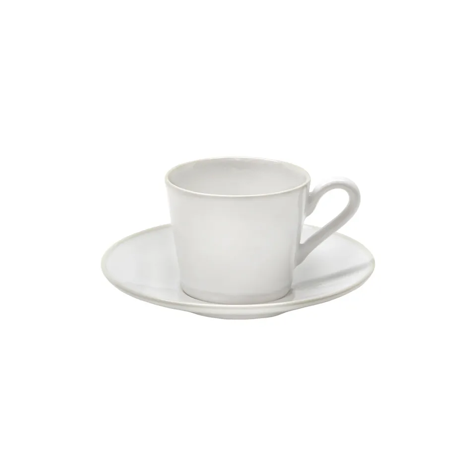 costa-nova-beja-teetasse-mit-untertasse-wei-creme image 1