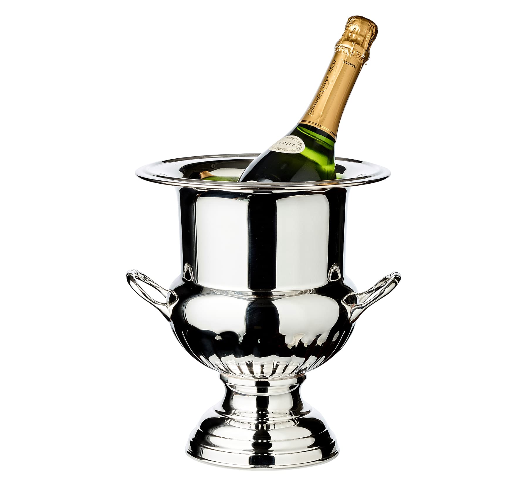 edzard-queen-anne-weink-hler-versilbert-1-flasche-h-26-cm image 3