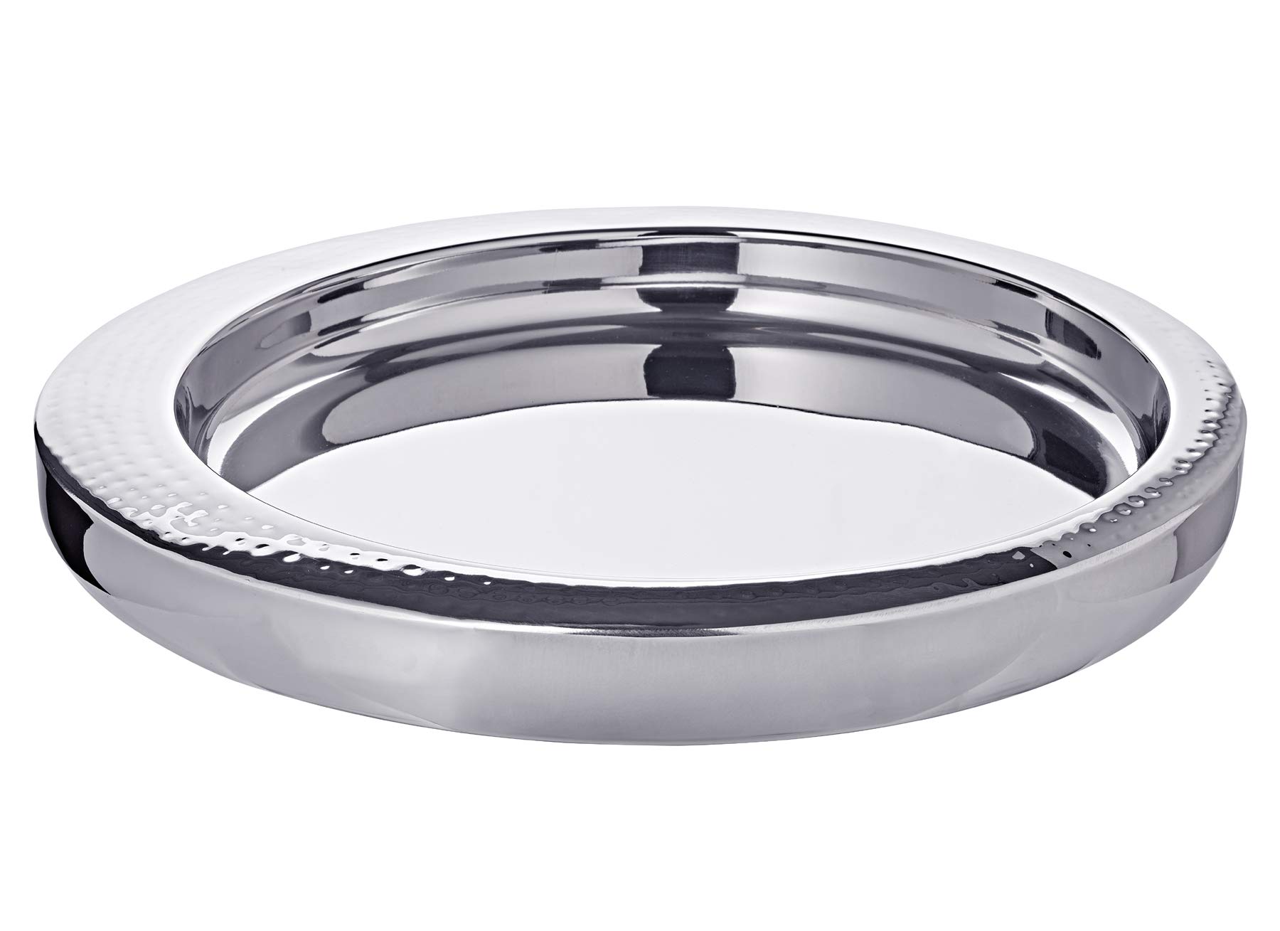 edzard-porto-alabama-serviertablett-rund-38-cm-edelstahl image 1