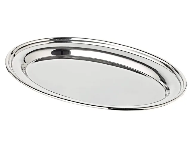 edzard-porto-lisa-tablett-oval-versilbert-23x16-cm image 1