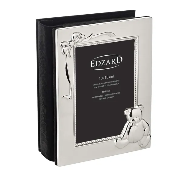 edzard-pavia-kinder-fotoalbum-teddyb-r-10x15-versilbert image 1