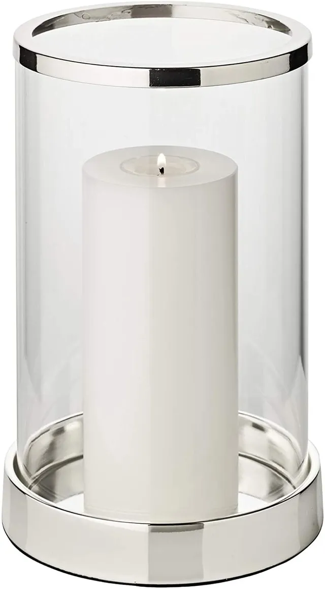 edzard-sanremo-windlicht-26-cm-versilbert-anlaufgesch-tzt image 1