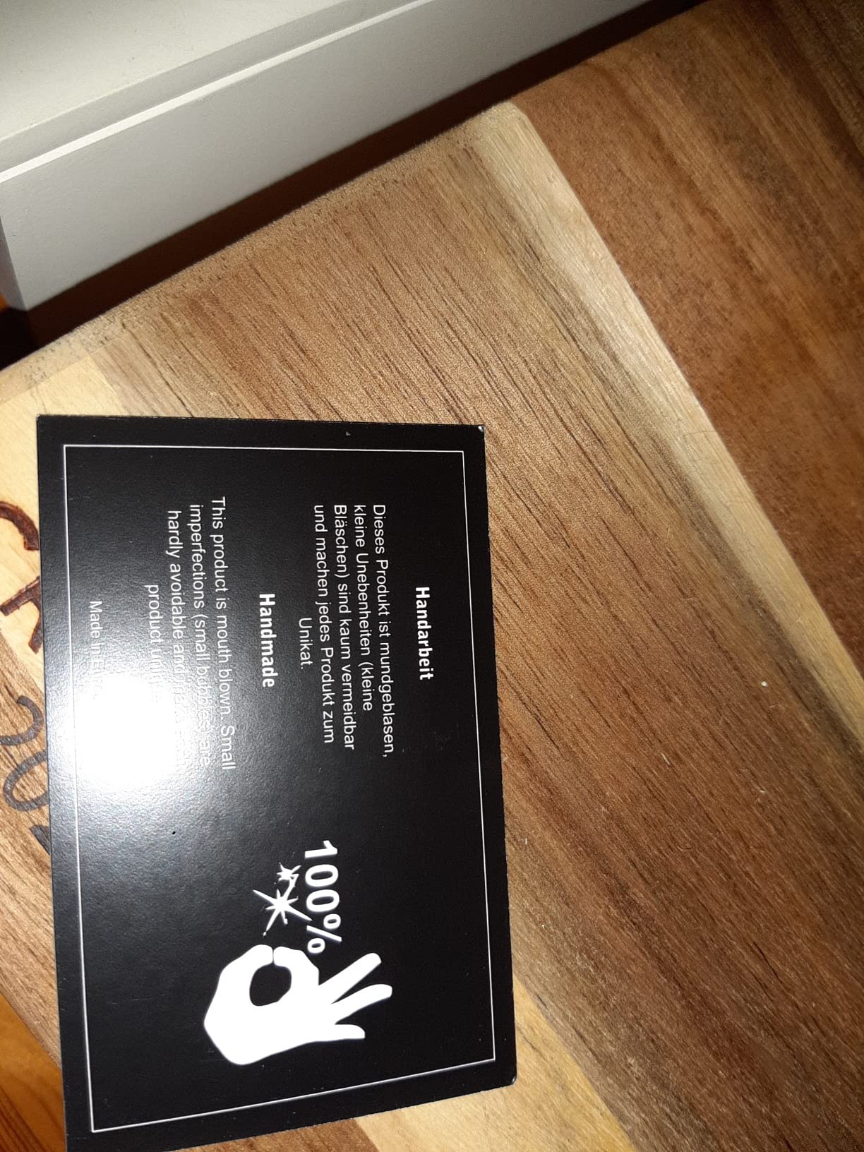 Deckel klirrt
