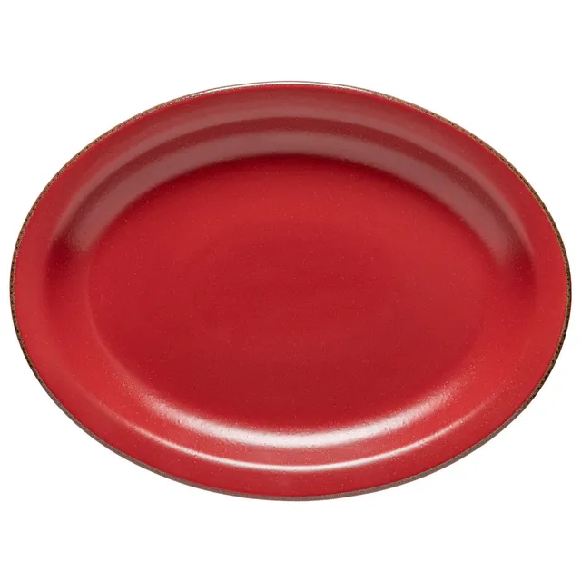 costa-nova-positano-servierplatte-oval-brombeerrot image 1