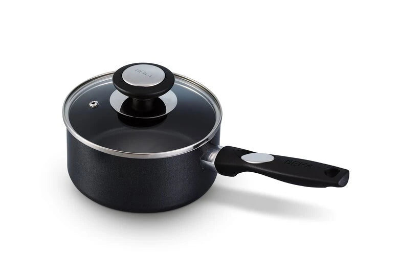 beka-pro-induc-stieltopf-16-cm-mit-deckel-schwarz image 1