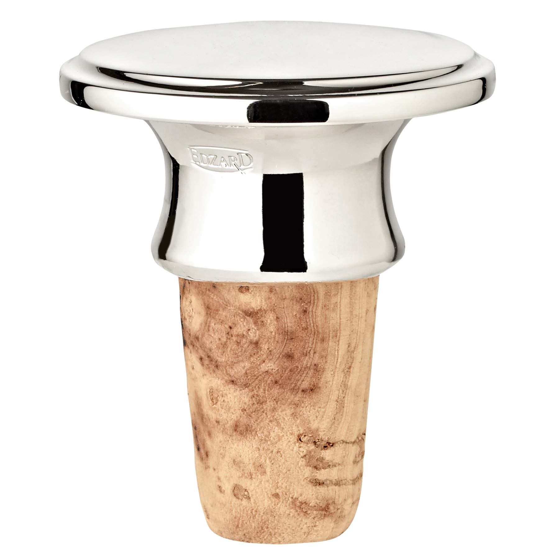 edzard-faden-flaschenkorken-6-cm-versilbert-wein-sekt image 1