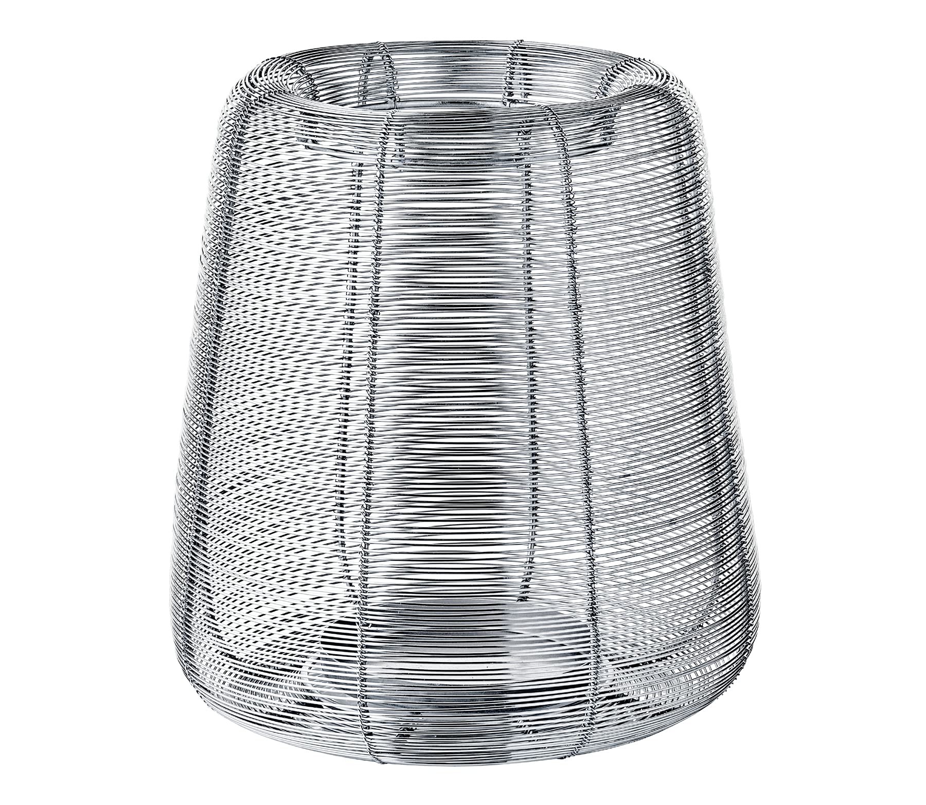 edzard-kurt-windlicht-edelstahl-gitter-h-29-cm-vernickelt image 1