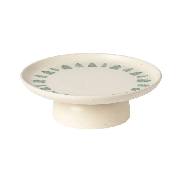 costa-nova-pacifica-servierteller-oval-beige-christmas image 1