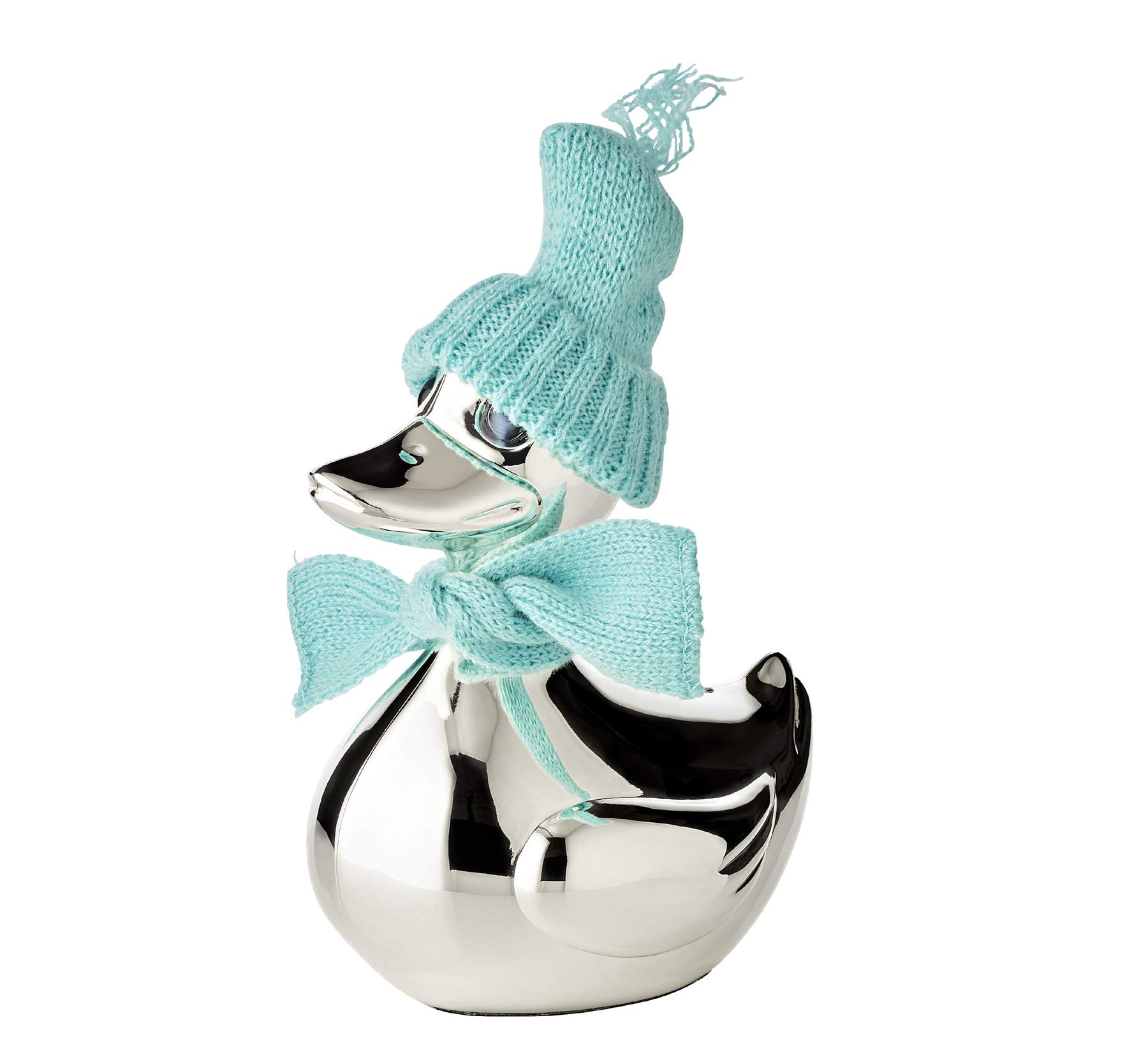 edzard-bert-ente-spardose-13-cm-versilbert-taufgeschenk image 3