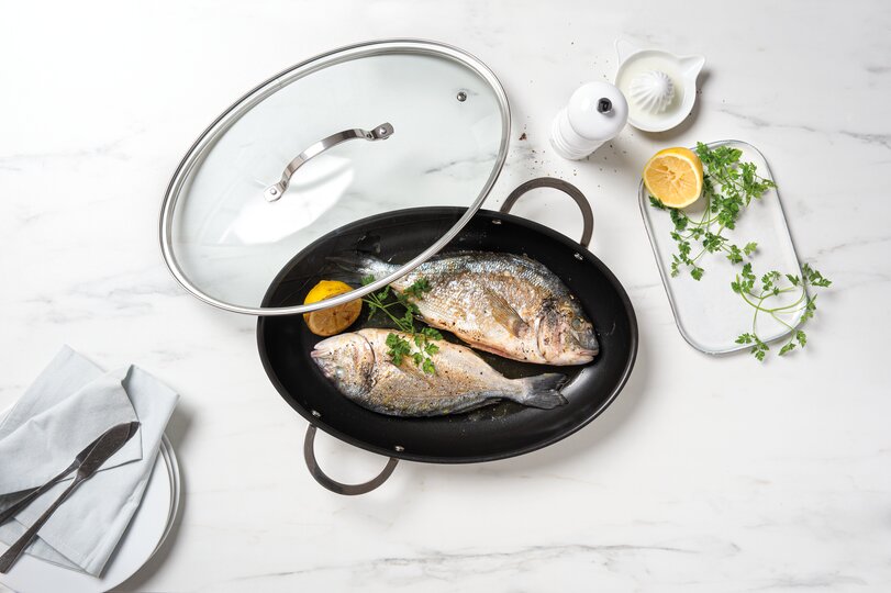 beka-deckel-f-r-fischpfanne-glasdeckel-transparent image 4