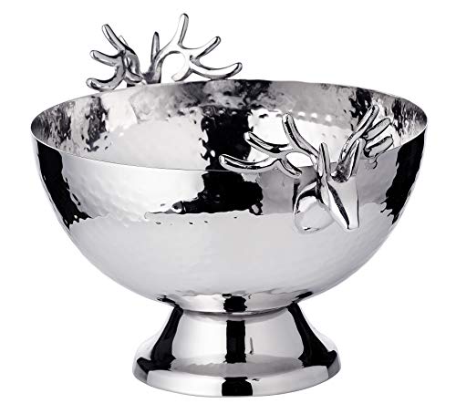 edzard-hirsch-john-schale-22-cm-silber-geh-mmert image 8