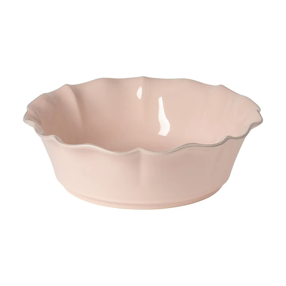costa-nova-rosa-salatsch-ssel-ros-rund-steingut-gl-nzend image 1
