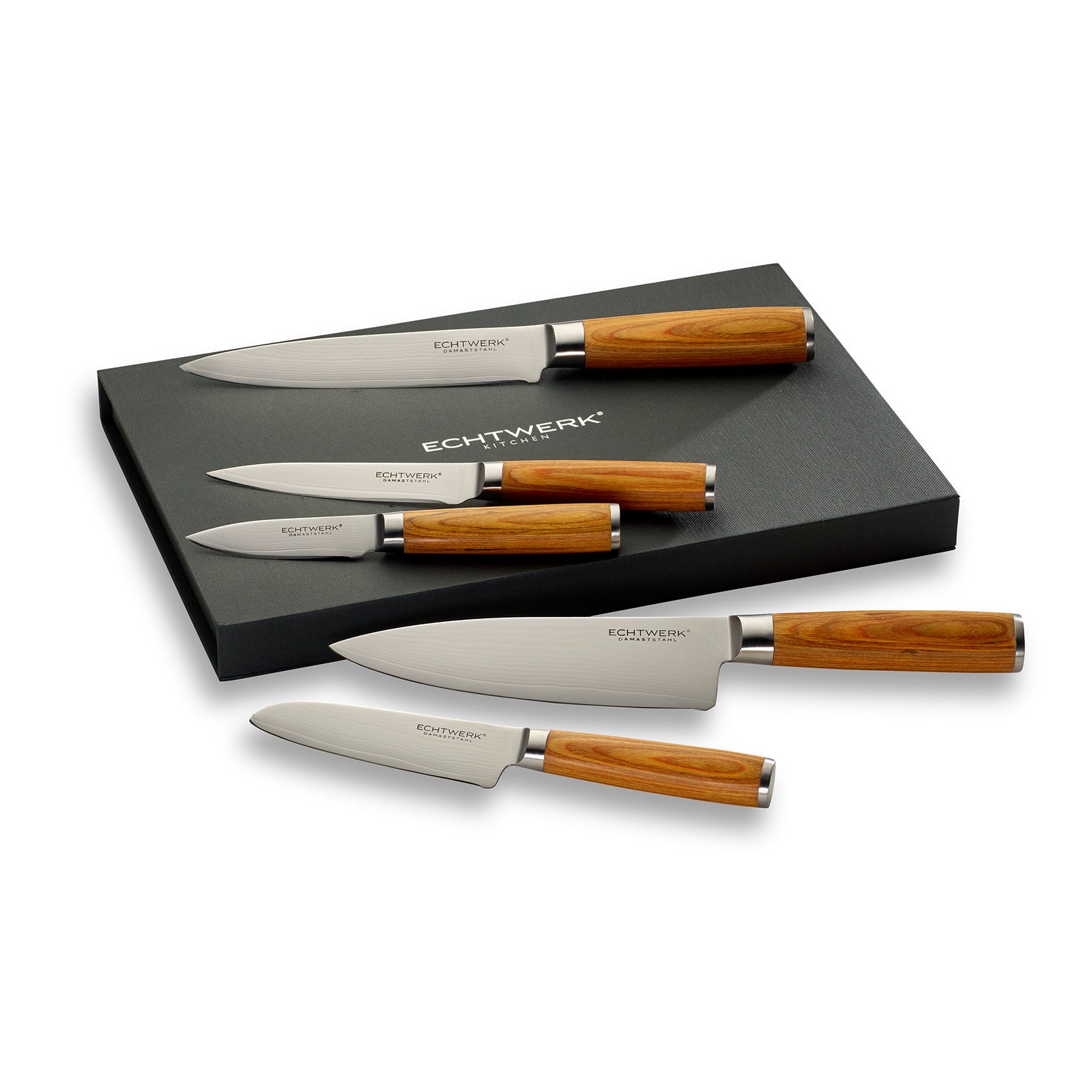 echtwerk-damastmesser-set-5tlg-k-chenmesser-pakka-holz image 2