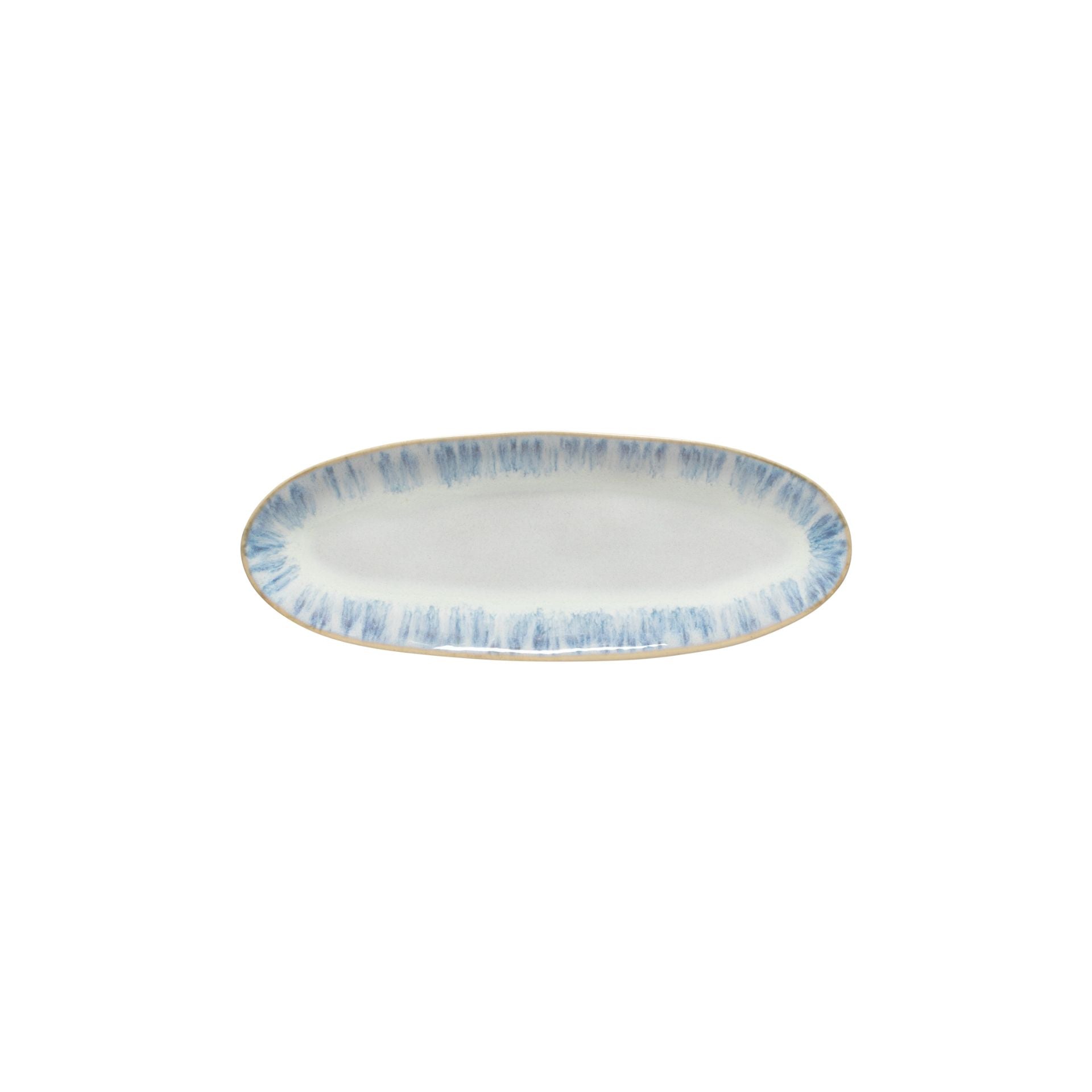 costa-nova-brisa-servierteller-oval-ria-blau-steingut image 1