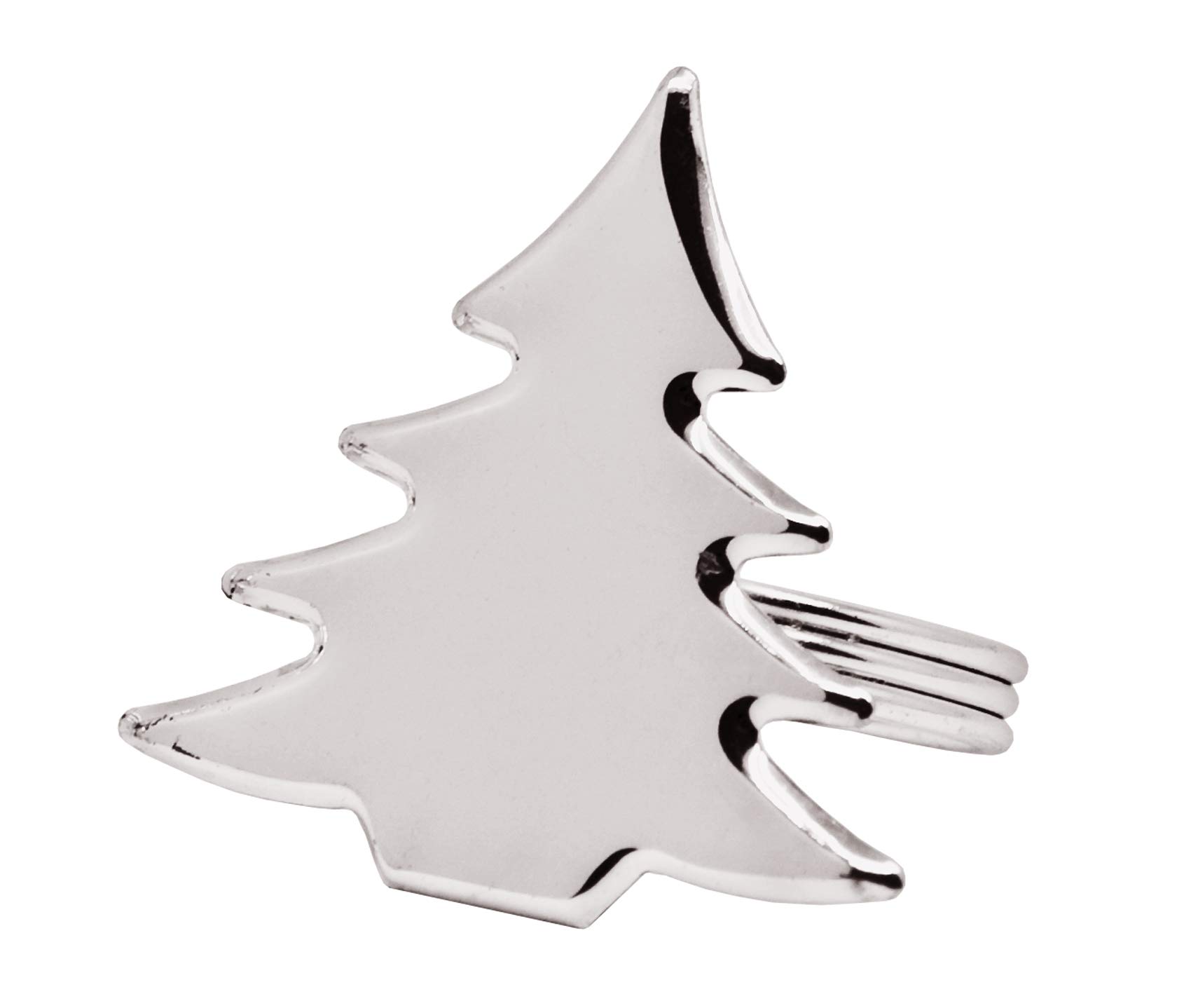 edzard-madrid-serviettenring-tannenbaum-4er-set-silber image 1