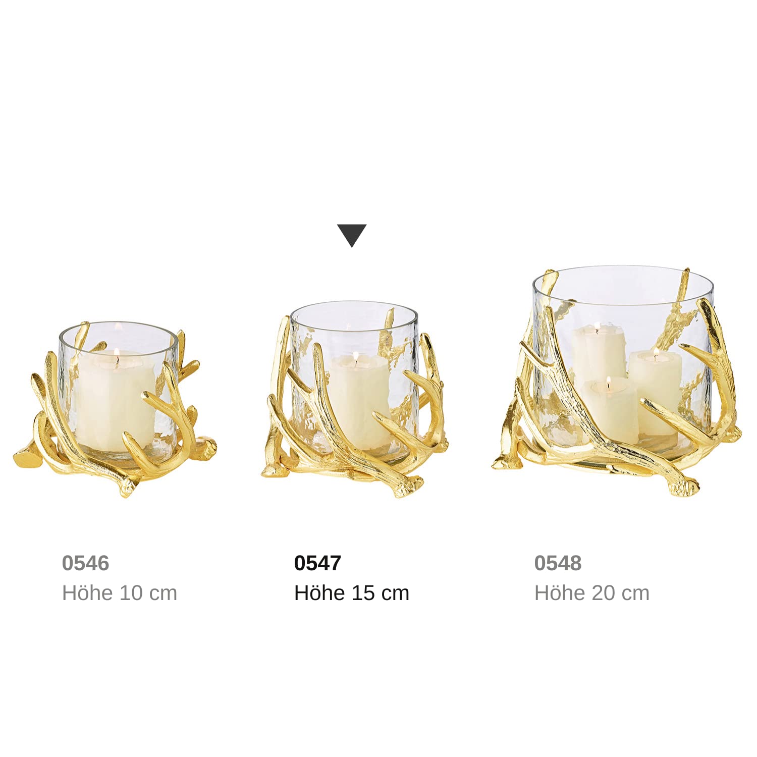 edzard-kingston-windlicht-gold-h-15-cm-geweih-offen image 5