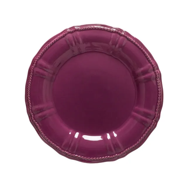 costa-nova-village-platzteller-aubergine-feinsteinzeug image 1