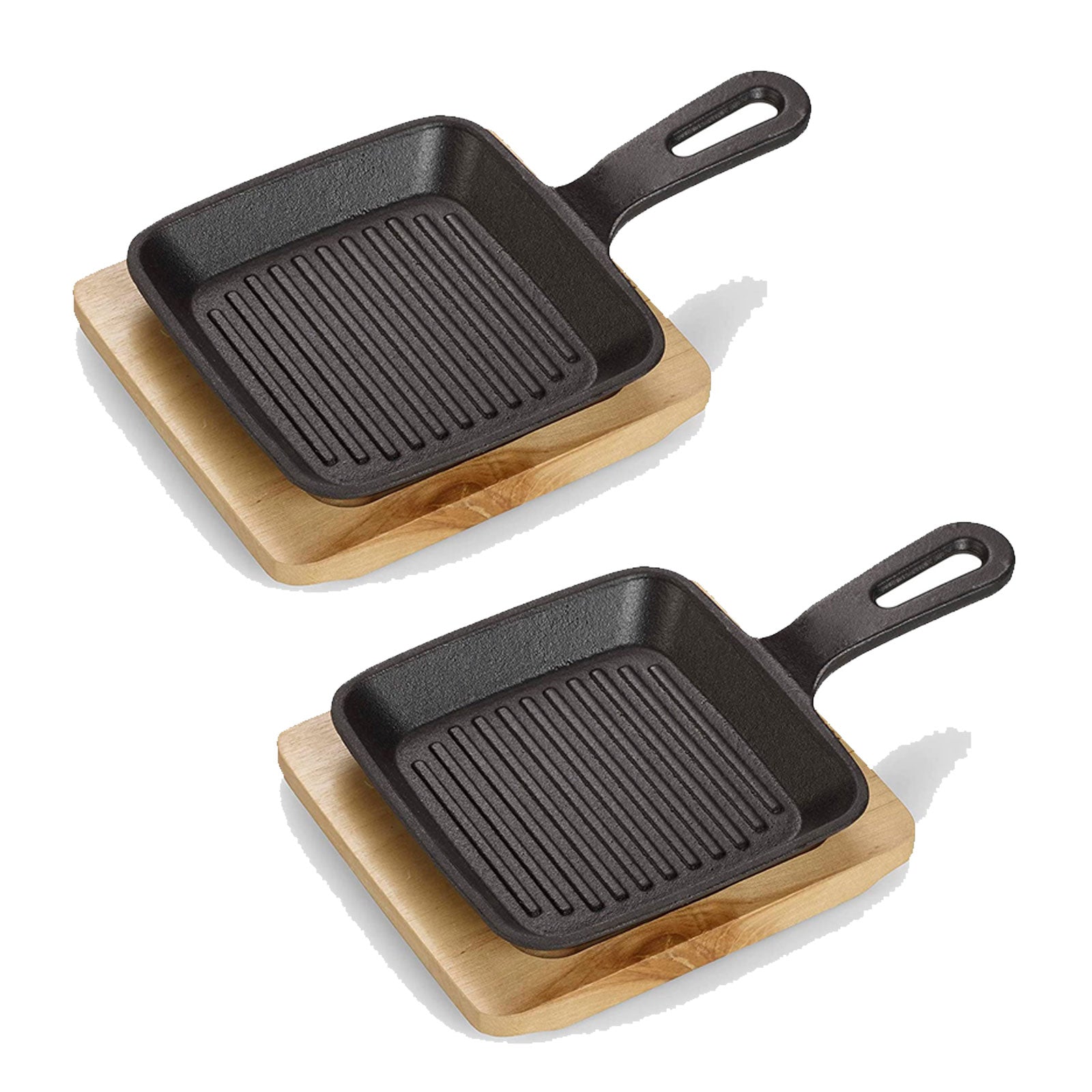 echtwerk-bbq-servierpfanne-gusseisen-13-6cm-1-tlg-brett image 7