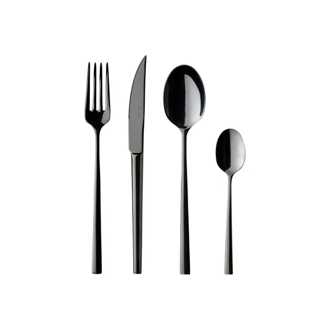costa-nova-vela-c20781-besteckset-24tlg-schwarz-edelstahl image 1