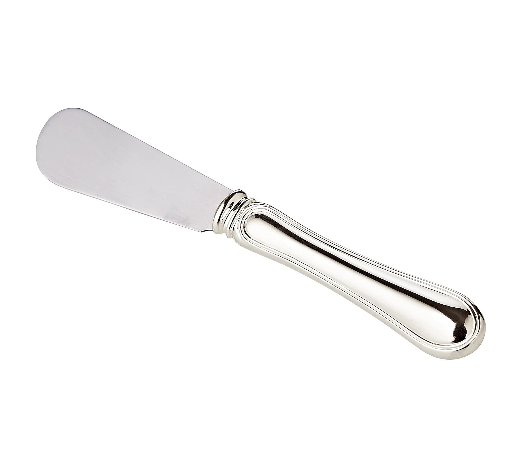 edzard-faden-buttermesser-15-cm-versilbert image 1