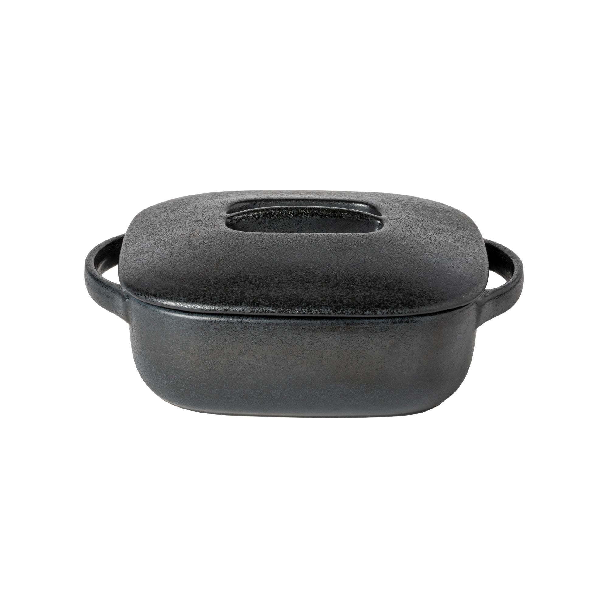 costa-nova-boutique-auflaufform-eckig-schwarz-mit-deckel image 1