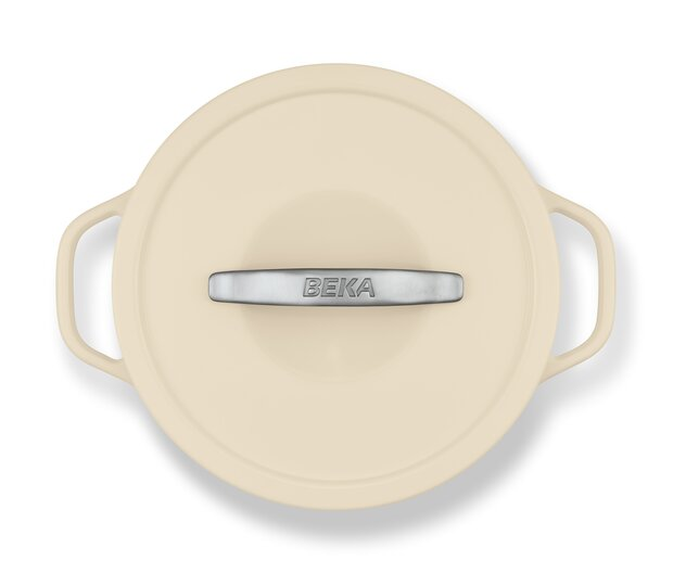 beka-nori-plume-schmortopf-24-cm-cream-alu image 2