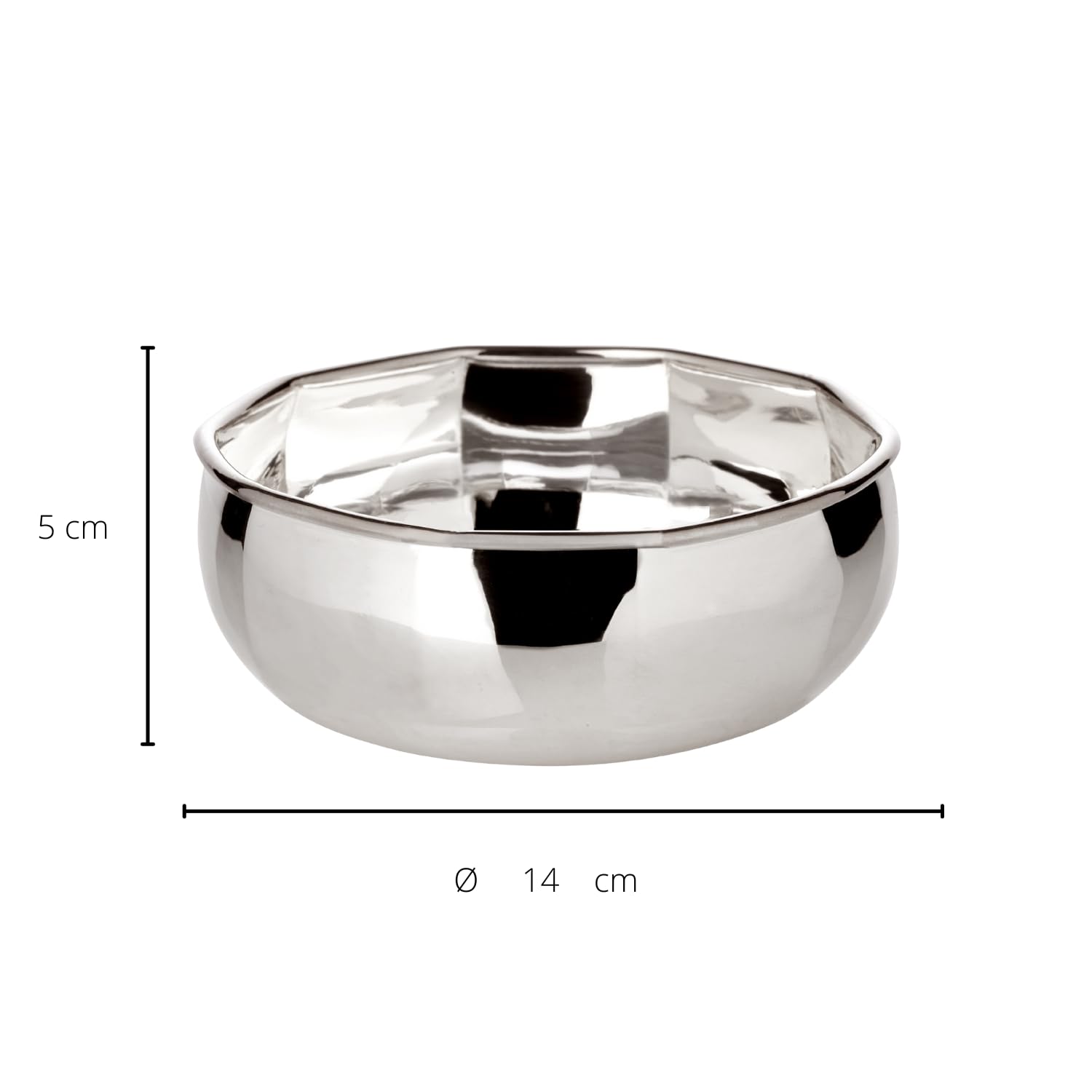 edzard-ten-schale-14-cm-versilbert-messing-eckig image 2