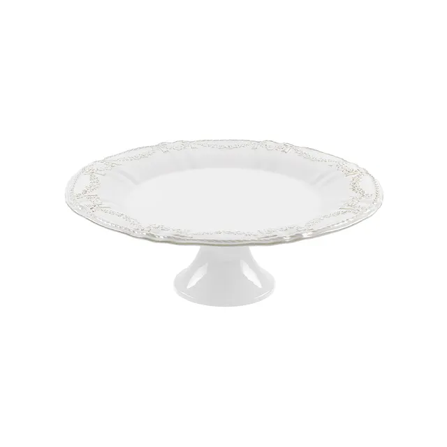 costa-nova-village-tortenplatte-mit-fu-34-cm-wei-steinzeug image 1