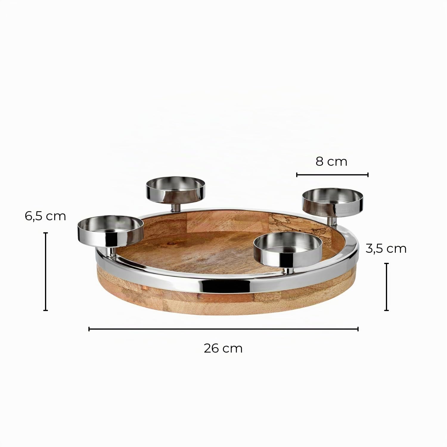 edzard-milano-adventskranz-mona-26-cm-mangoholz image 5