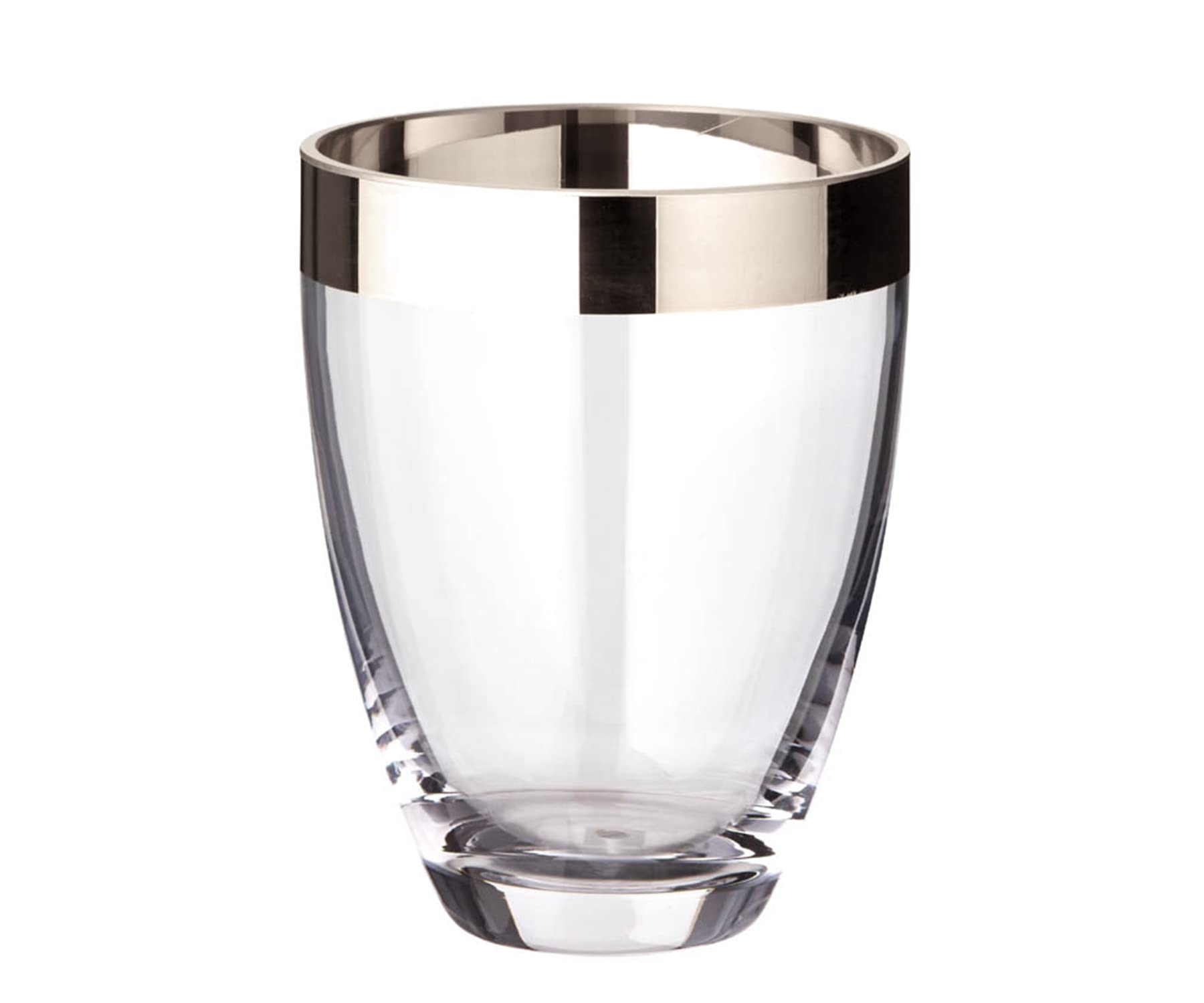 edzard-charlotte-vase-kristallglas-20-cm-platinrand image 8