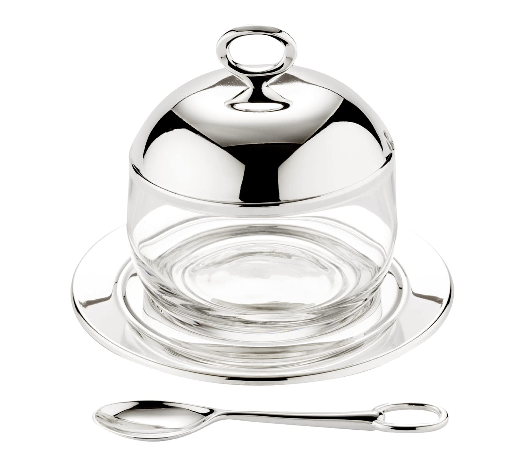 edzard-mista-jago-marmeladenglas-10-cm-versilbert-mit-l-ffel image 1
