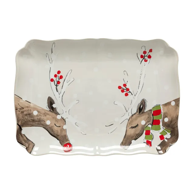 costa-nova-deer-friends-servierplatte-wei-rechteckig image 1