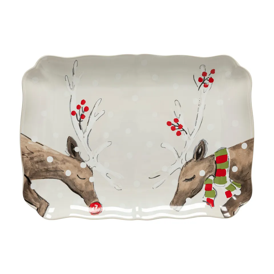 costa-nova-deer-friends-servierplatte-wei-rechteckig image 1