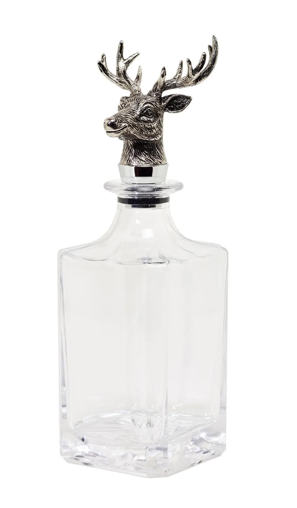 edzard-hirsch-glaskaraffe-26-cm-0-75-l-kristallglas image 1