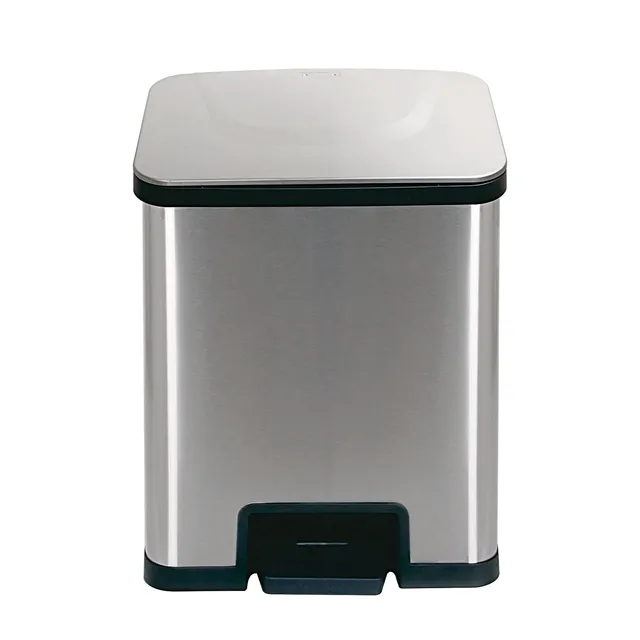 echtwerk-powerstep-38l-tretabfalleimer-inox-mit-pedal image 1