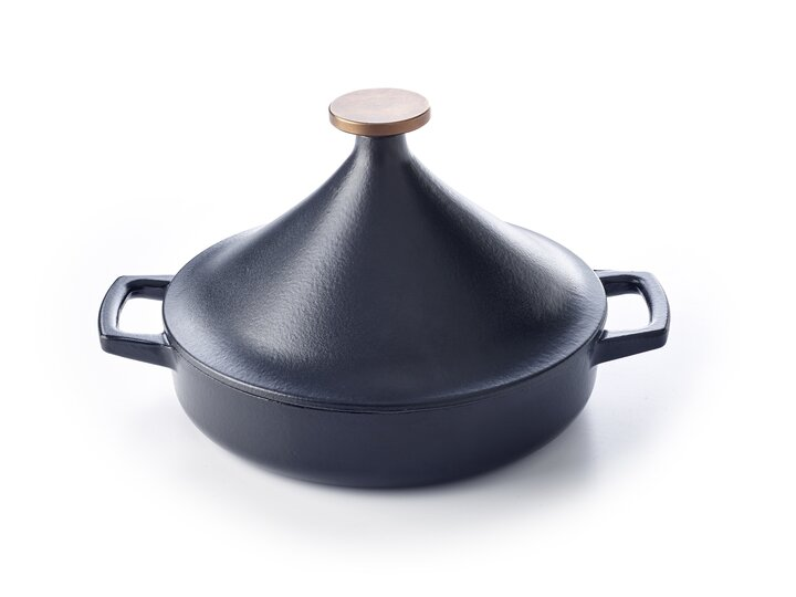 beka-nori-tajine-28-cm-schwarz-gusseisen image 1