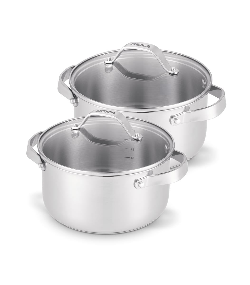 beka-cicla-topfset-2-tlg-20-24-cm-chrome-edelstahl image 1