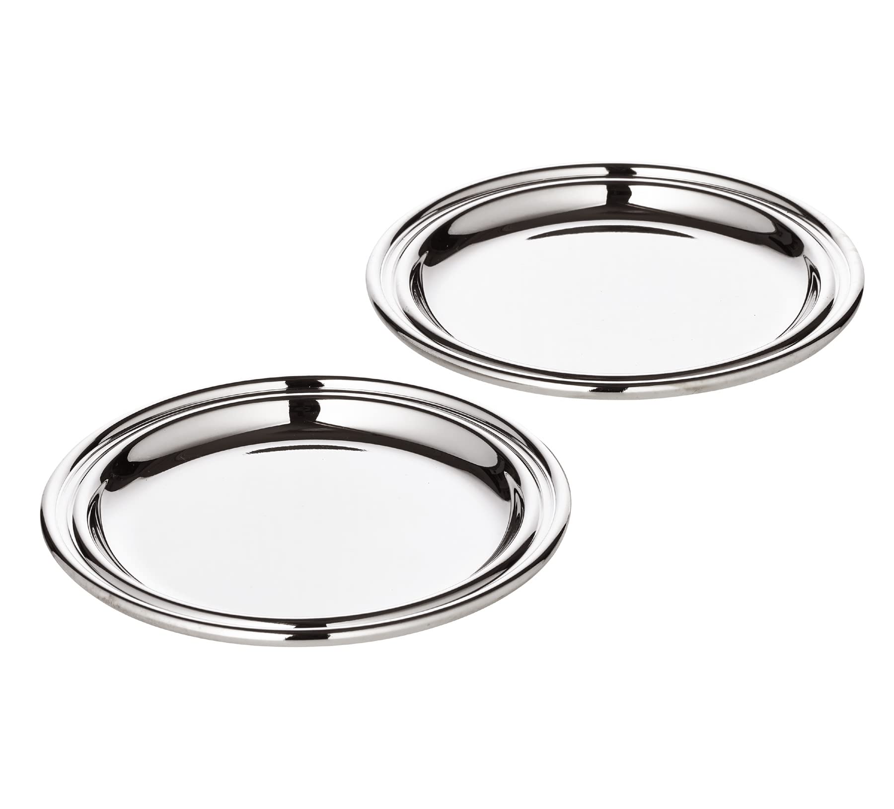 edzard-astoria-untersetzer-2er-set-11-cm-versilbert image 1