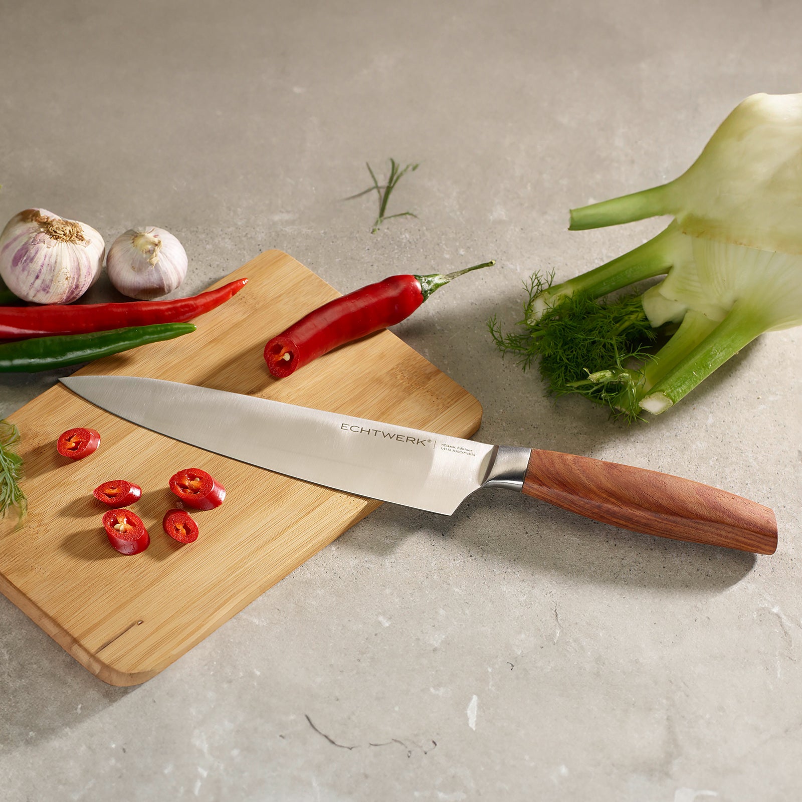 echtwerk-classic-kochmesser-20-cm-akazienholz-edelstahl image 4