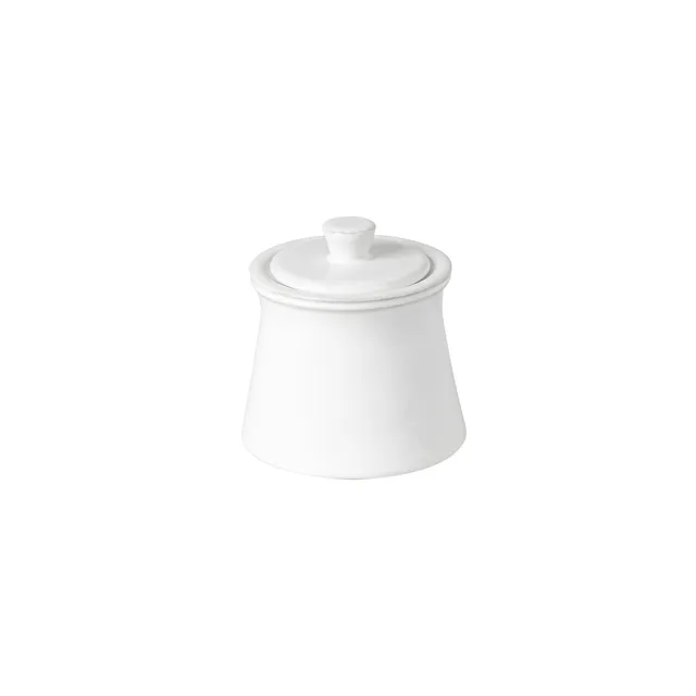 costa-nova-friso-fix121-whi-zuckerdose-mit-deckel-wei-steingut image 1