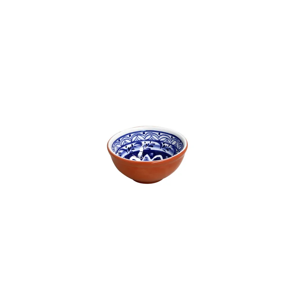 costa-nova-alentejo-terracotta-vorspeisenschale-blau-wei image 1