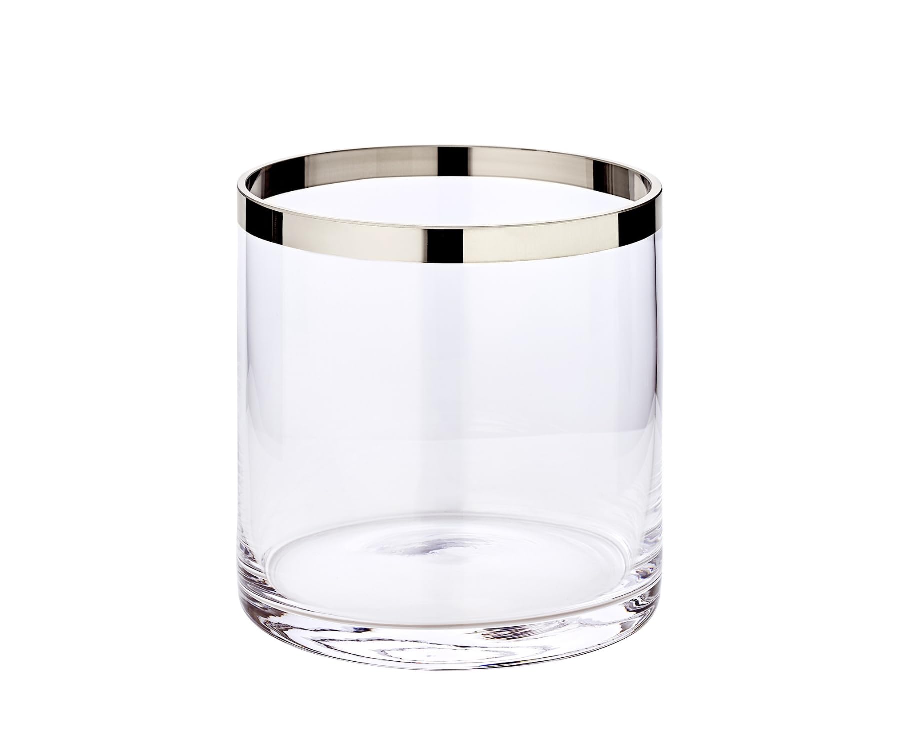 edzard-molly-windlicht-glas-18-cm-platinrand-mit-kerze image 2