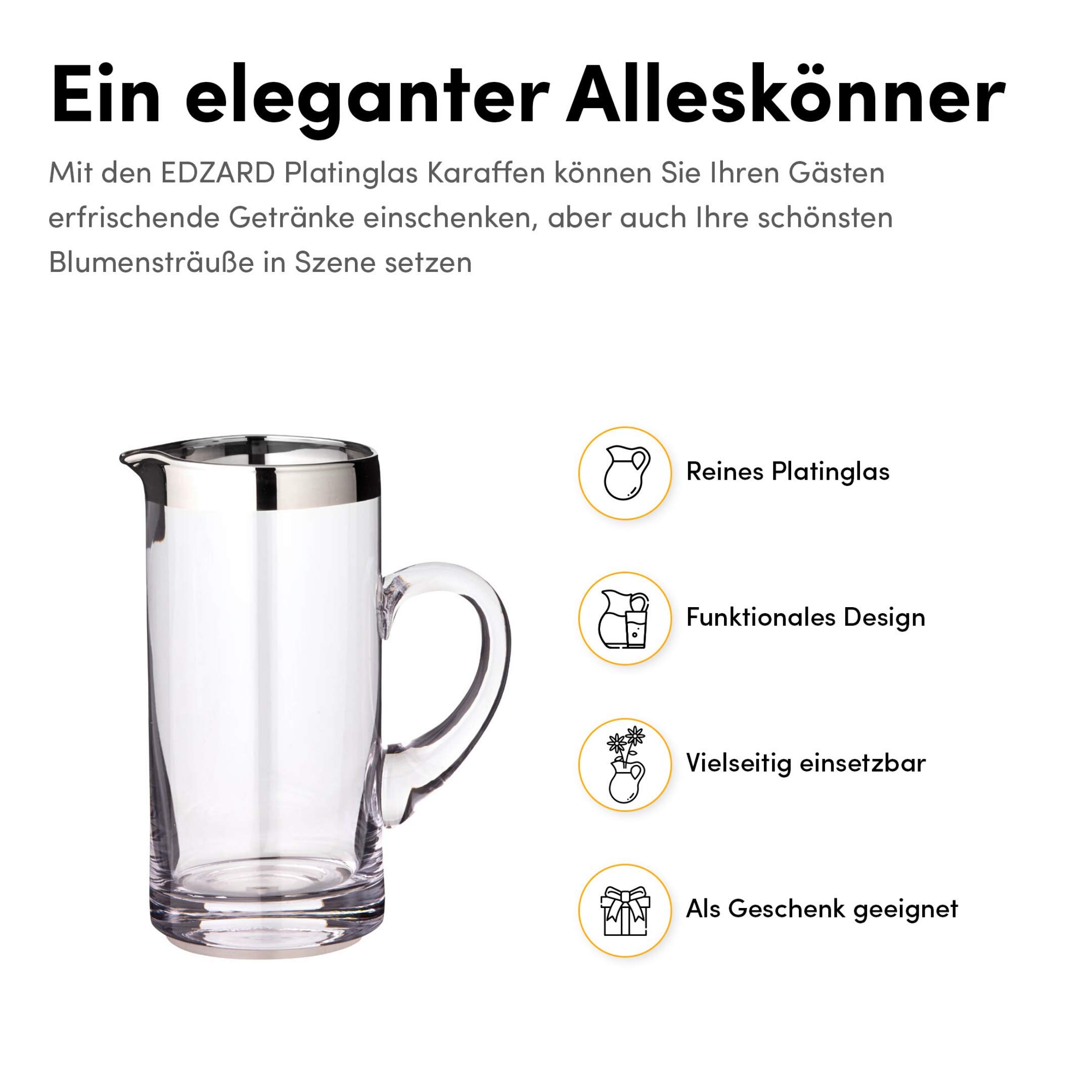 edzard-olivia-krug-robert-kristallkaraffe-1l-platinrand image 6
