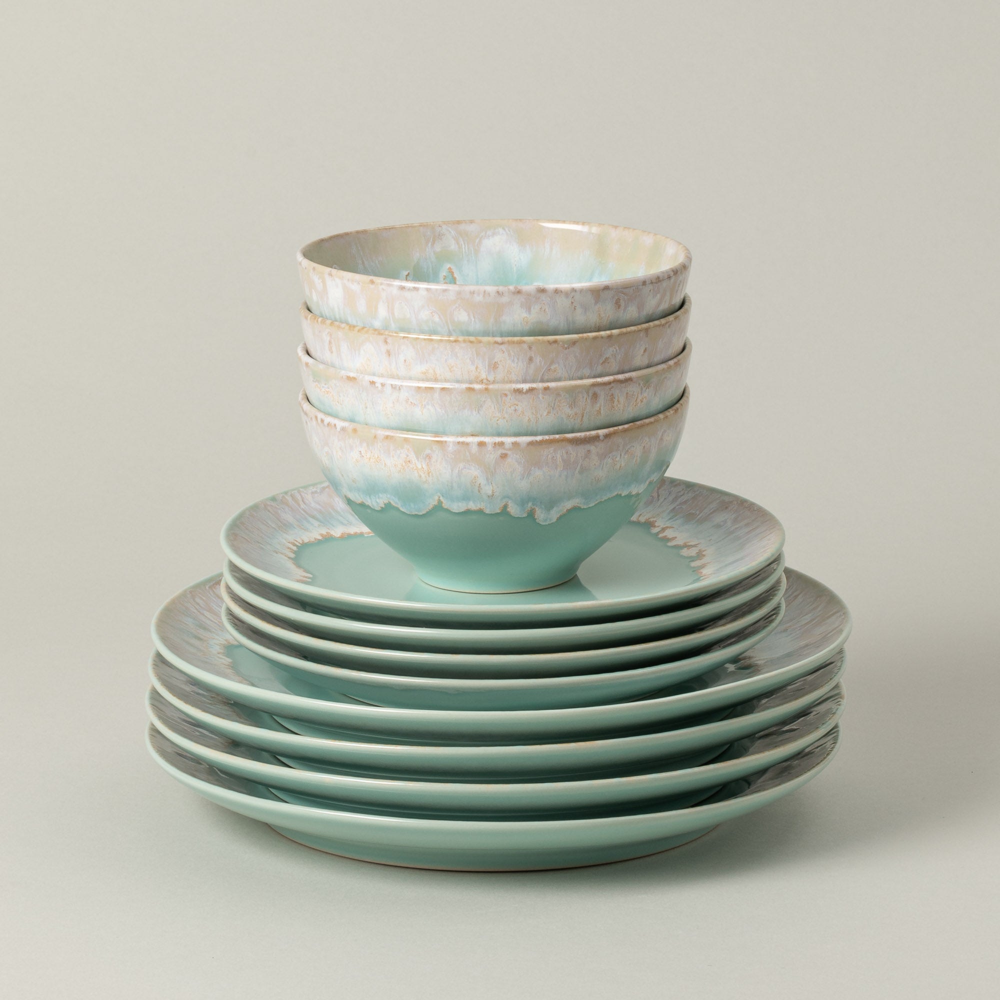 costa-nova-taormina-tafelservice-12-tlg-aqua-blau-steinzeug image 1
