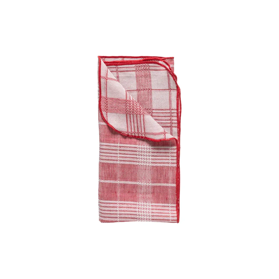 costa-nova-carolina-serviette-rot-leinen-baumwolle image 1