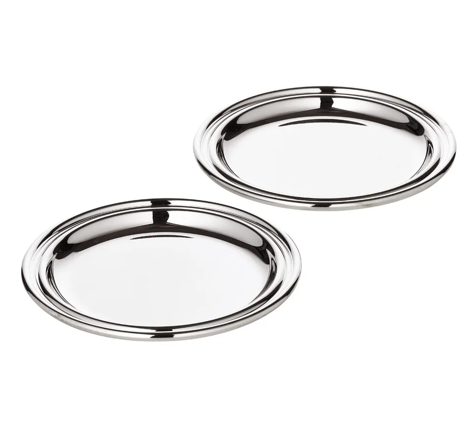 edzard-astoria-untersetzer-2er-set-11-cm-versilbert image 1