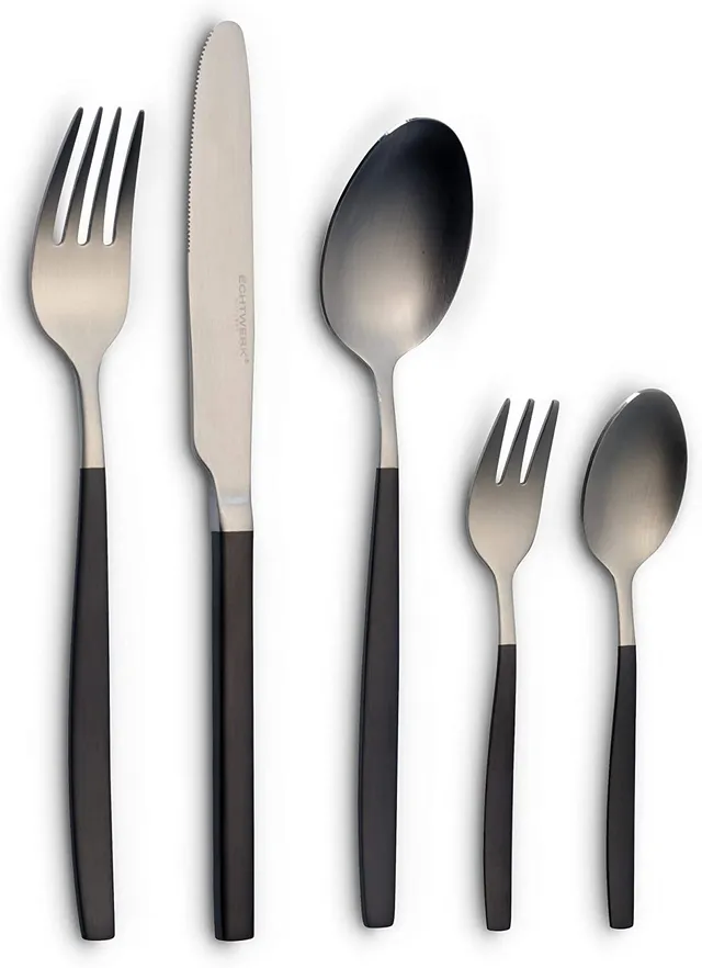 echtwerk-positano-due-besteckset-20tlg-f-r-4-personen-matt-silber image 1